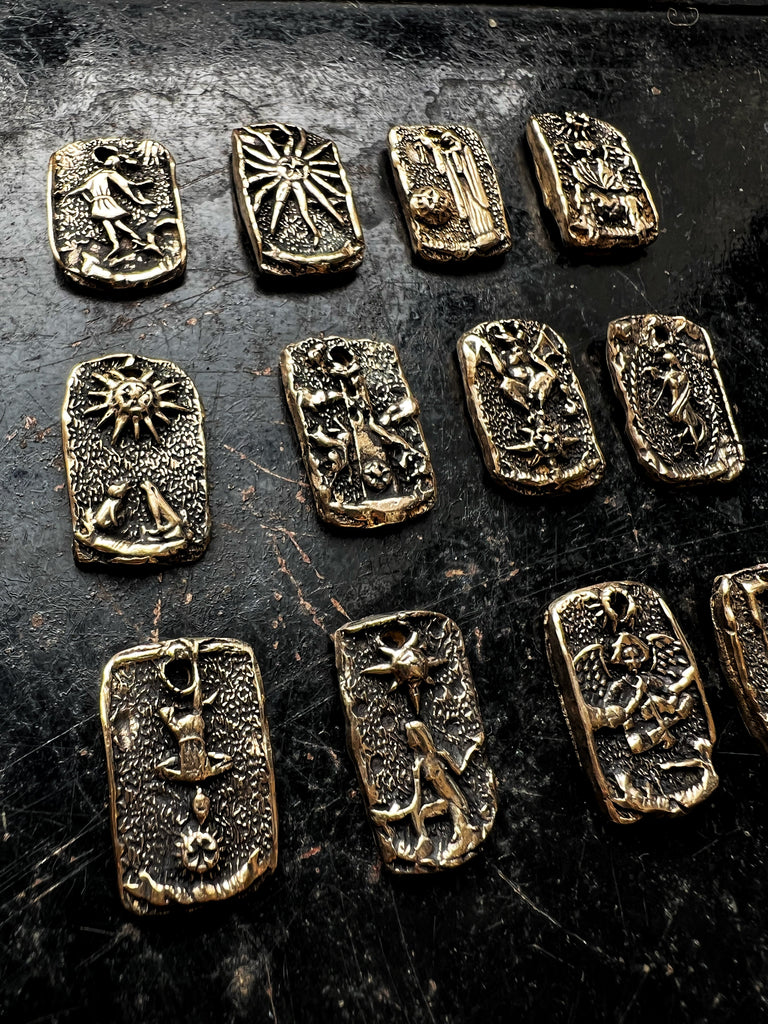 Tarot charms Sunhawk Studio
