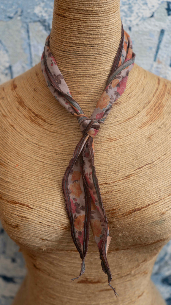Floral Academy Neck Scarf Late Sunday Afternoon Magazine & Factory