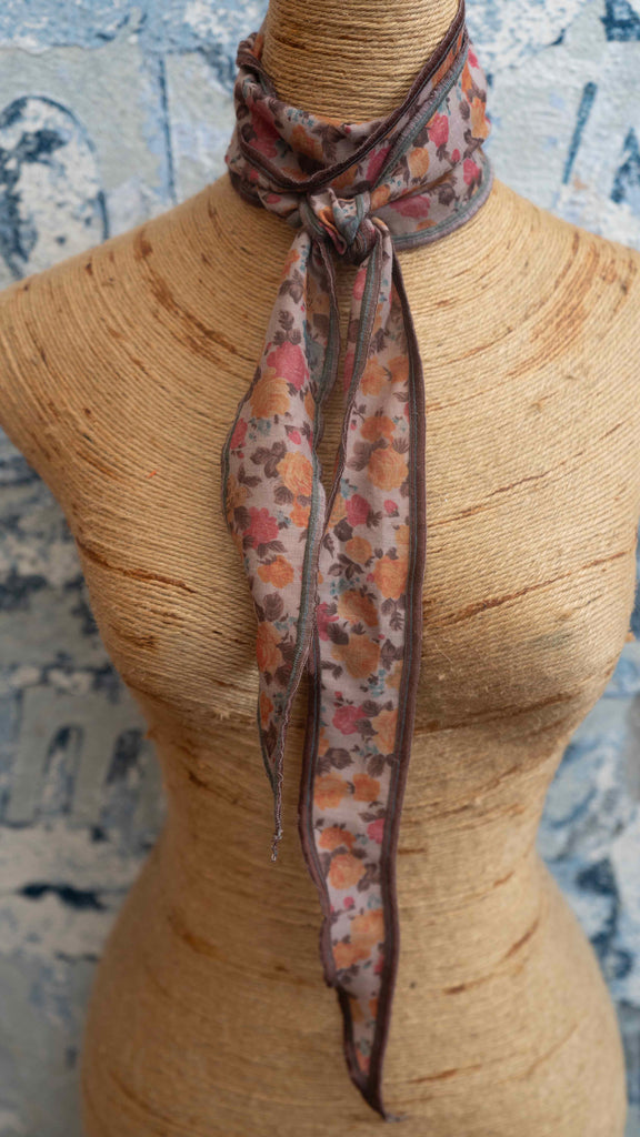Floral Academy Neck Scarf Late Sunday Afternoon Magazine & Factory