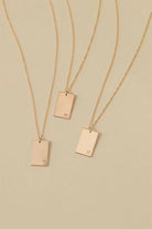 Goldie Horoscope Necklace Set & Stones