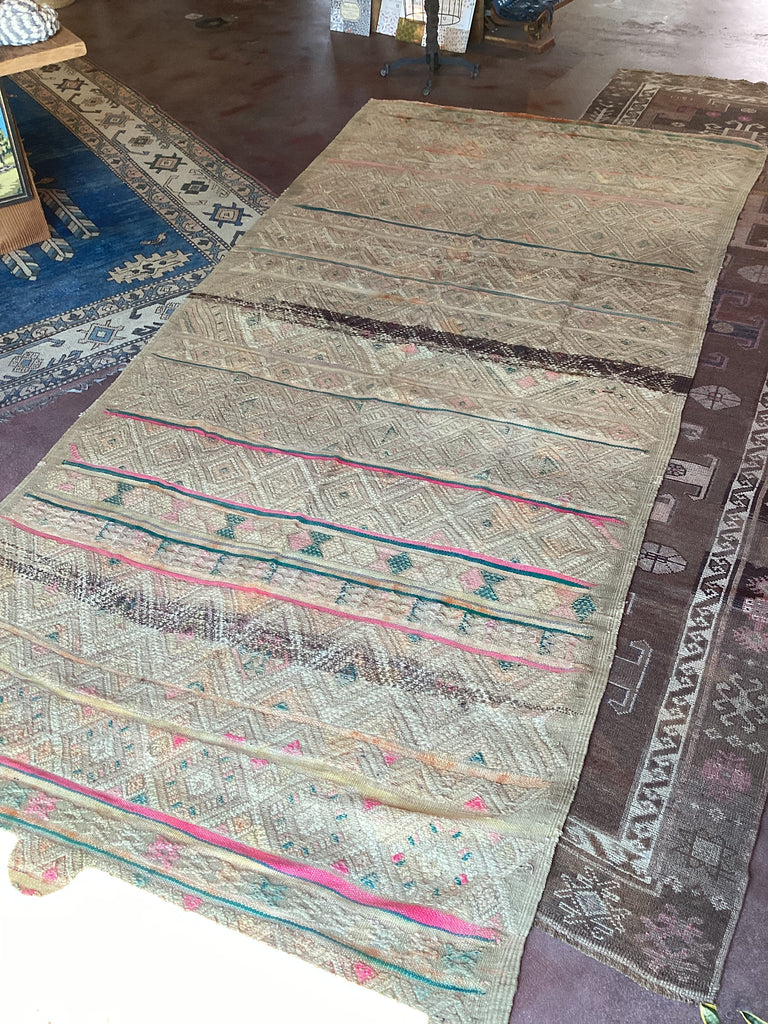 Native Vintage Desert Pattern 6 x 12 Late Sunday Afternoon
