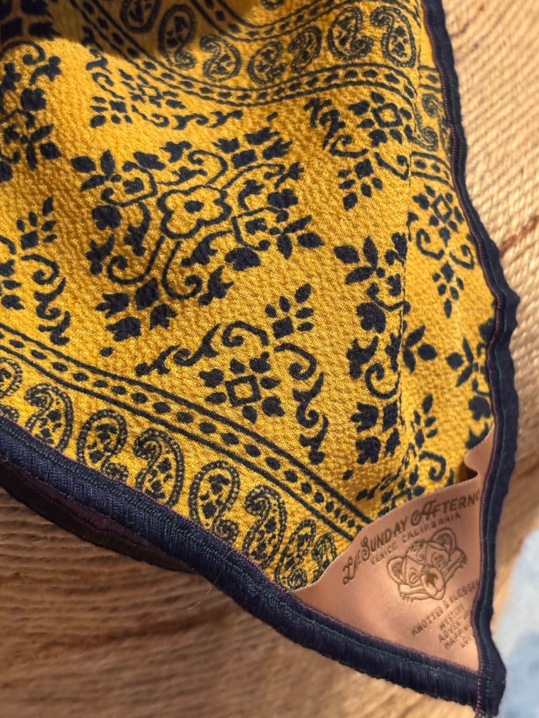 Autumn Paisley Bandana Late Sunday Afternoon Magazine & Factory