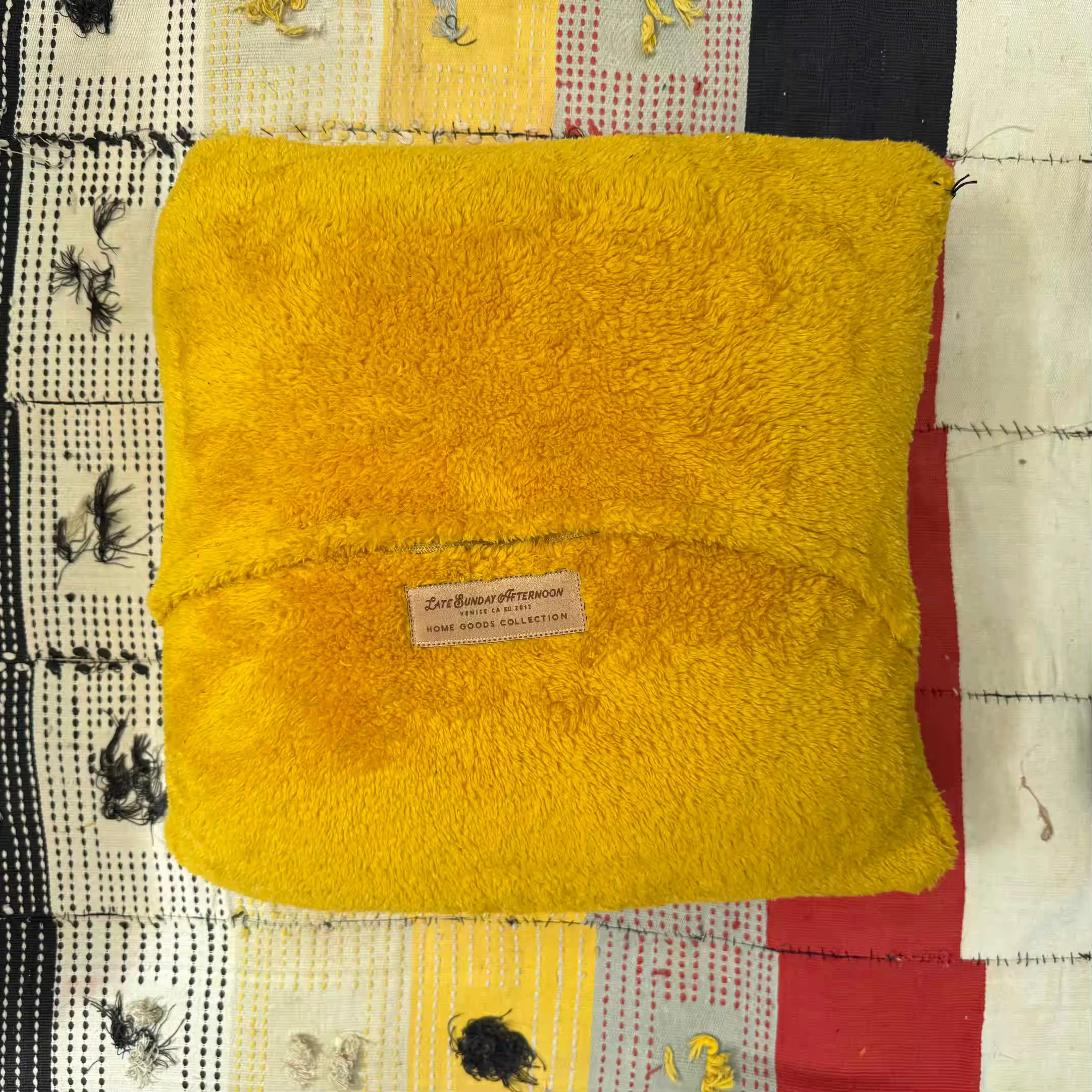 Ultimate Snuggle Pillow Cover - Mustard Late Sunday Afternoon