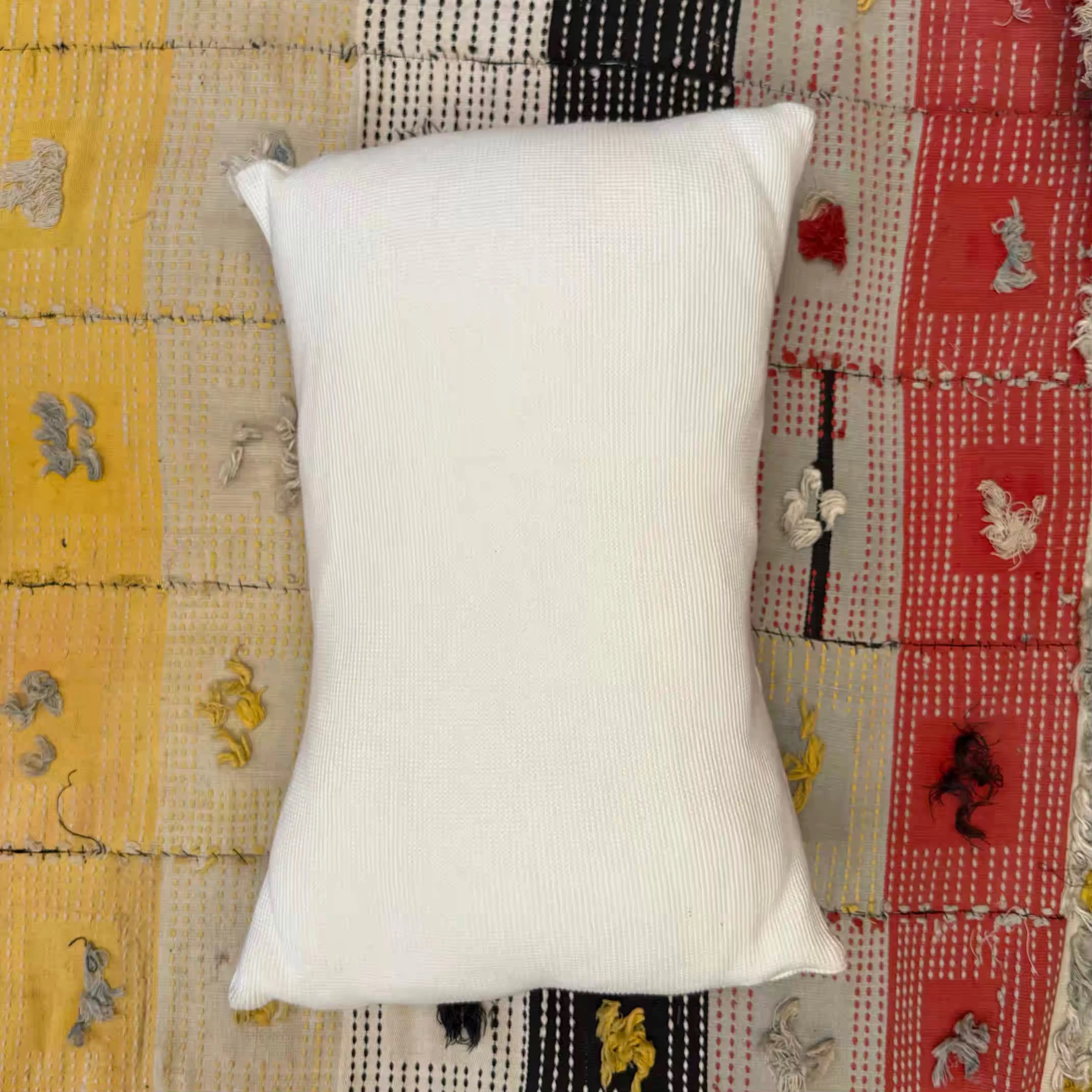 Organic Ivory Soft Pillow Late Sunday Afternoon