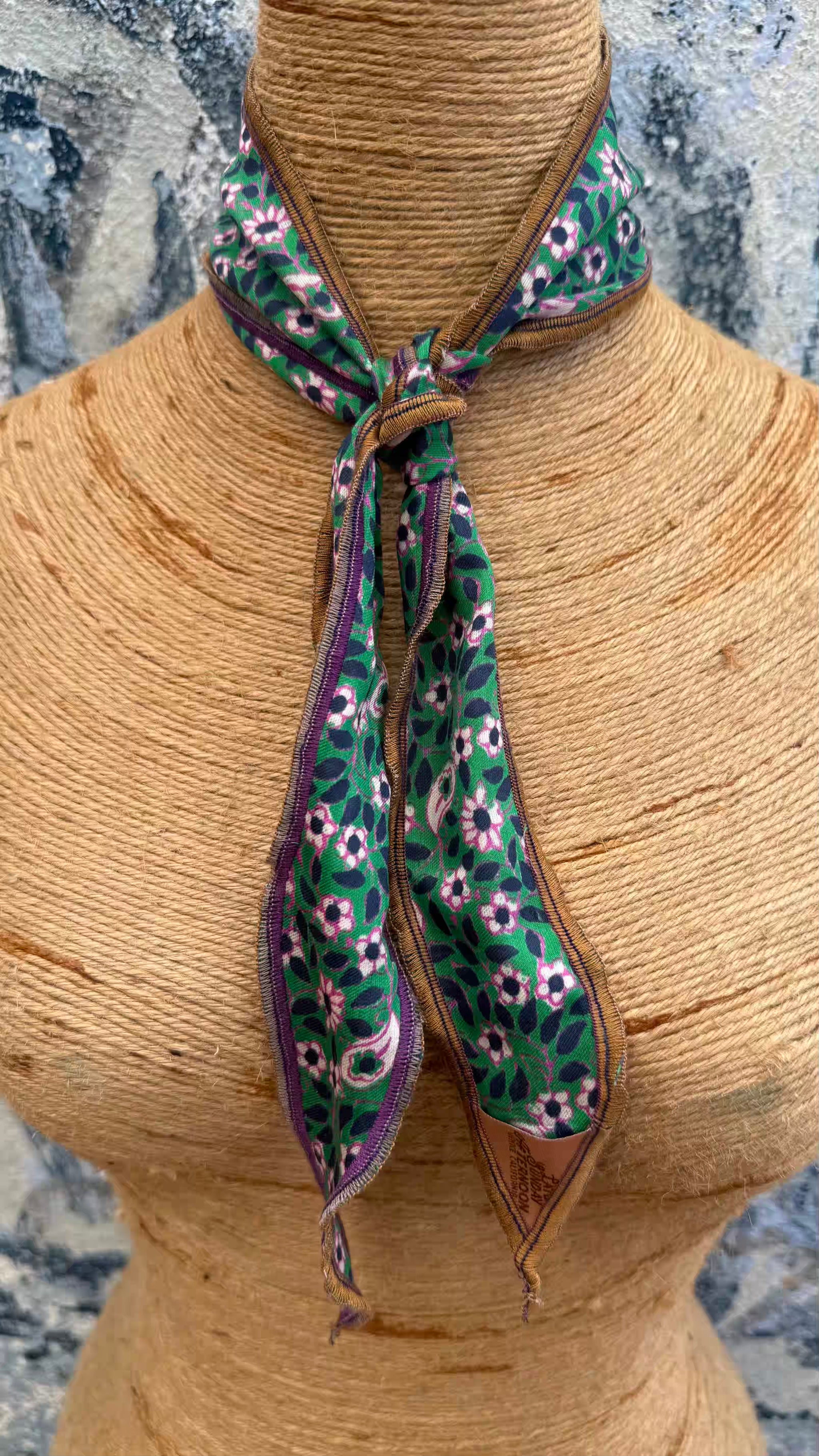 Scarf Pattern Unusual Scarves Handmade Springtime Joy Neck Scarf