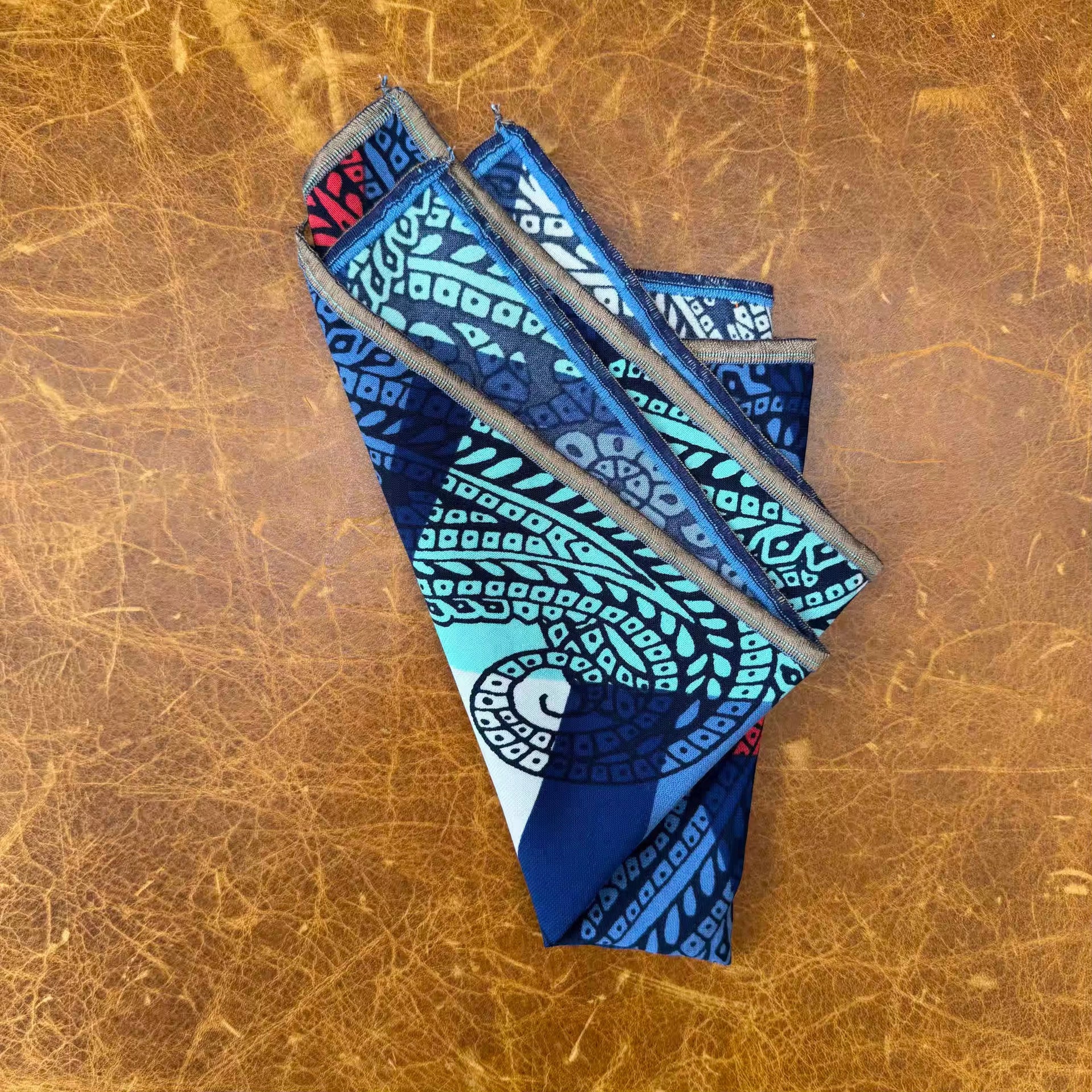 Skyward Jackie O Pocket Square