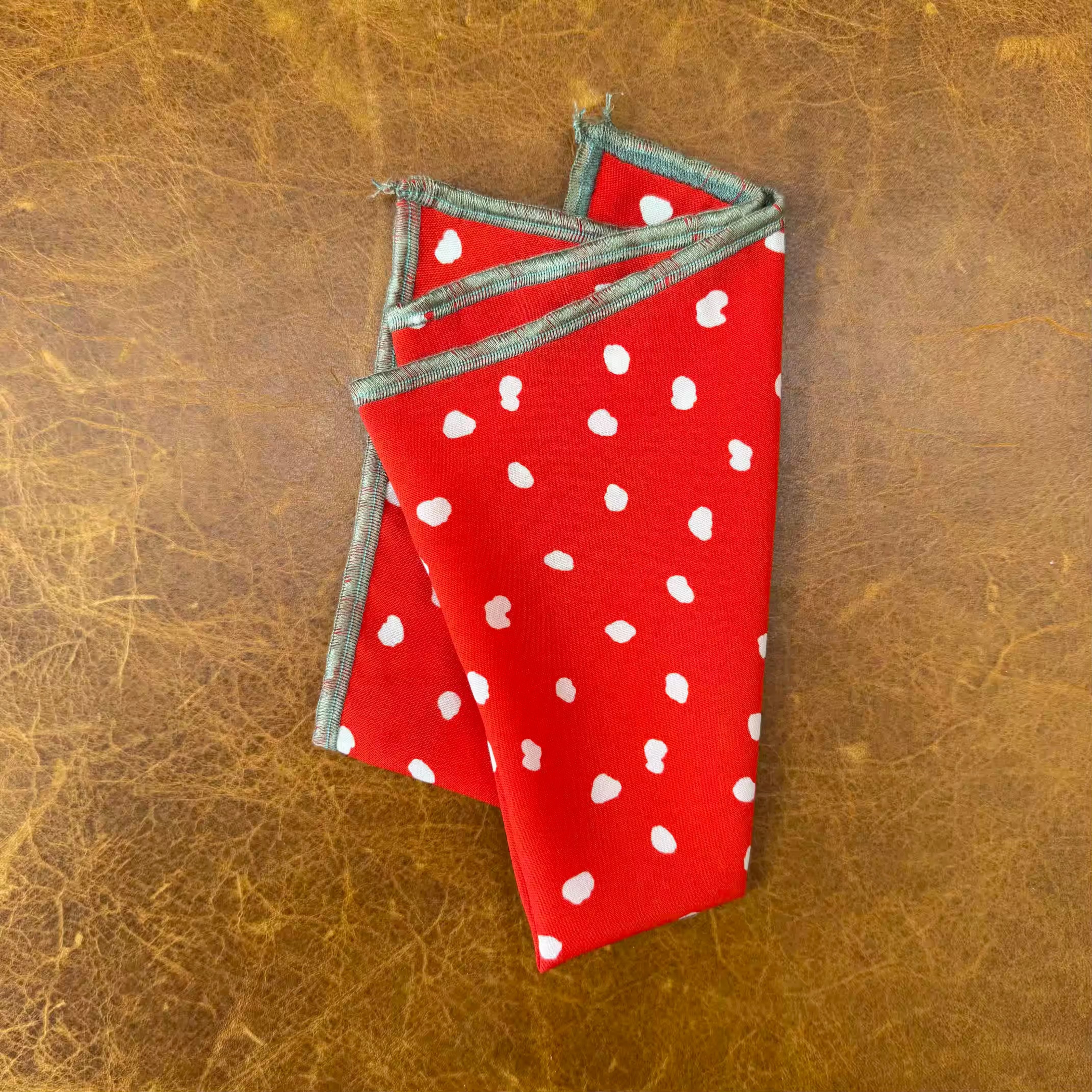 Spots of Summer Pocket Square Late Sunday Afternoon Magazine & Factory