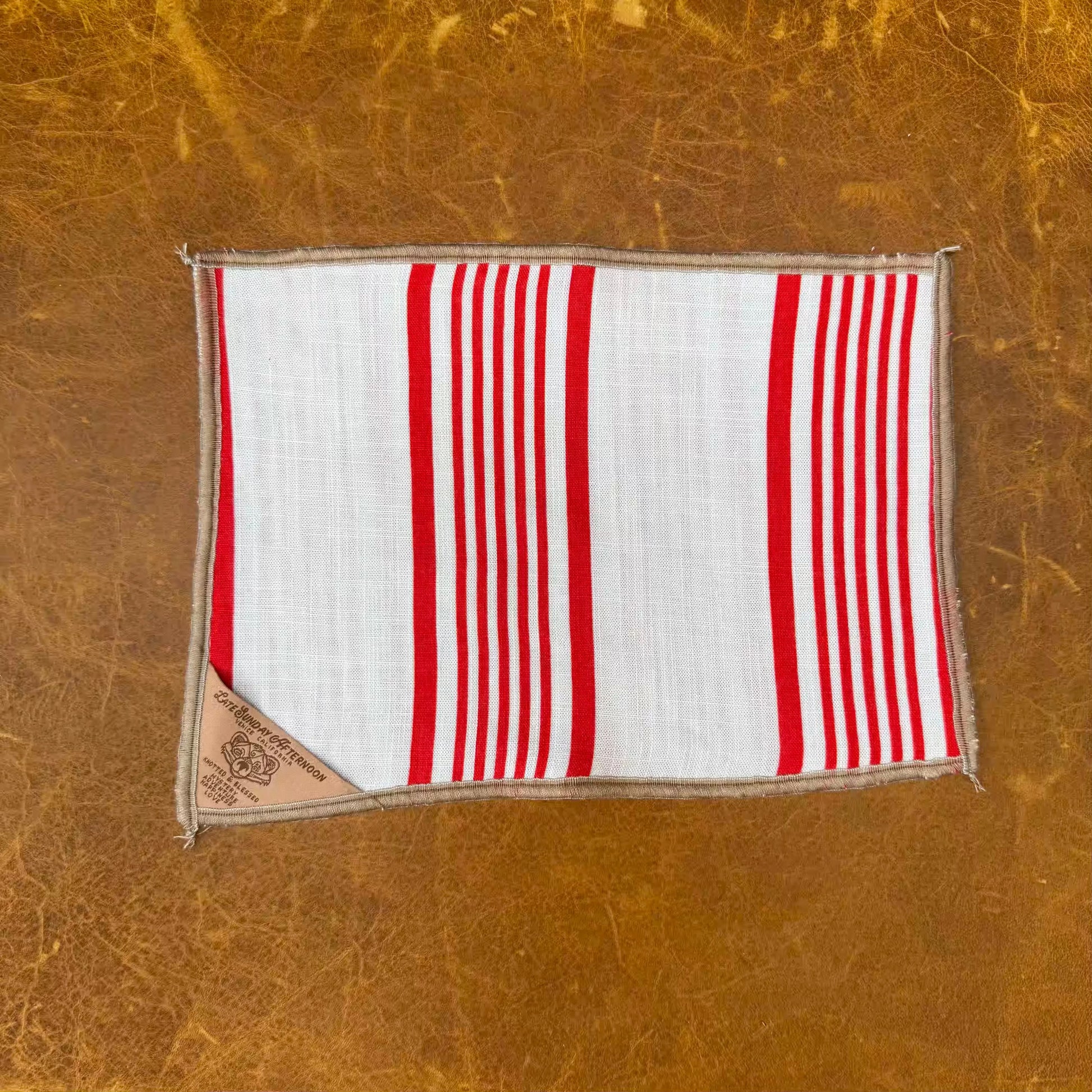 Nautical Soul Pocket Square Late Sunday Afternoon