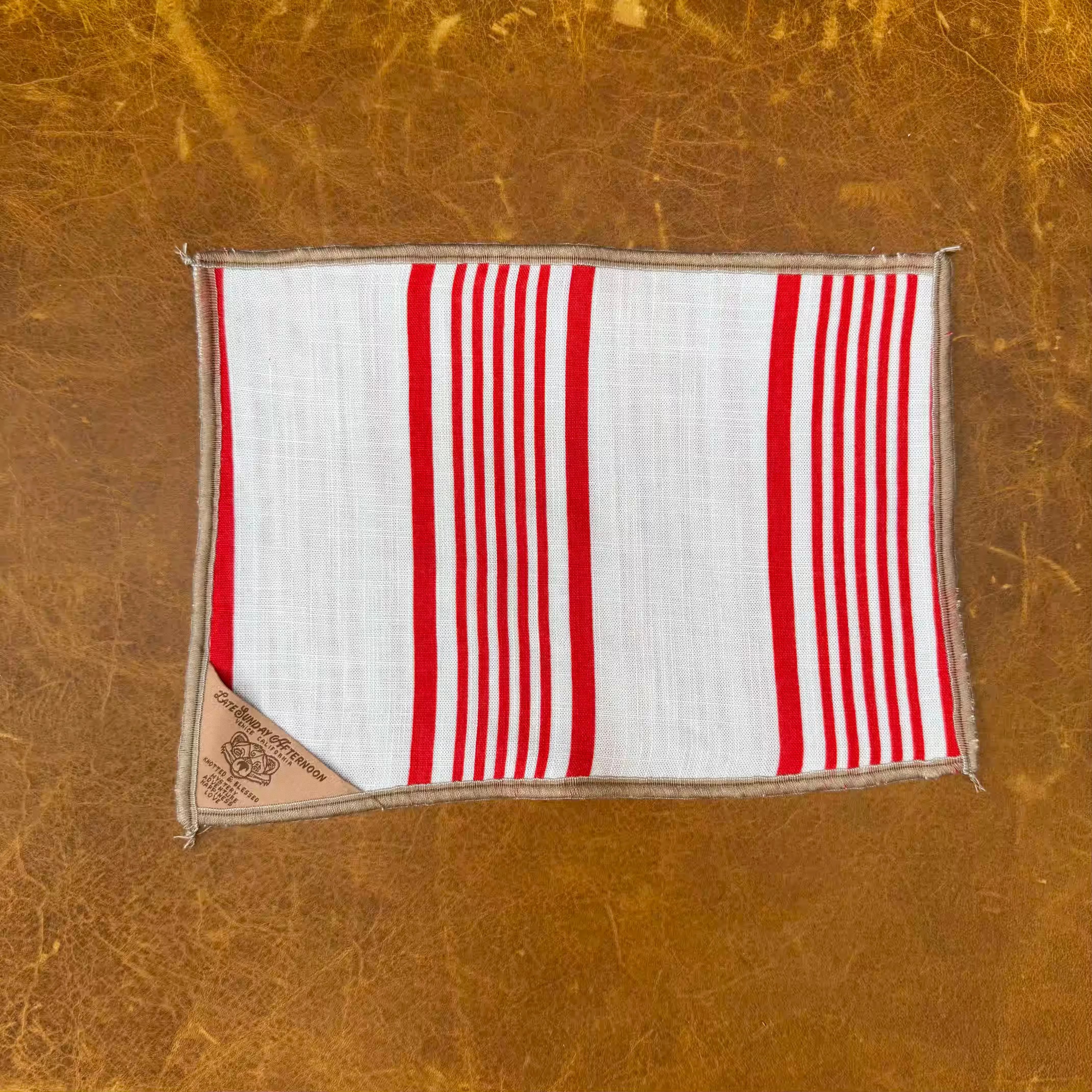 Nautical Soul Pocket Square Late Sunday Afternoon