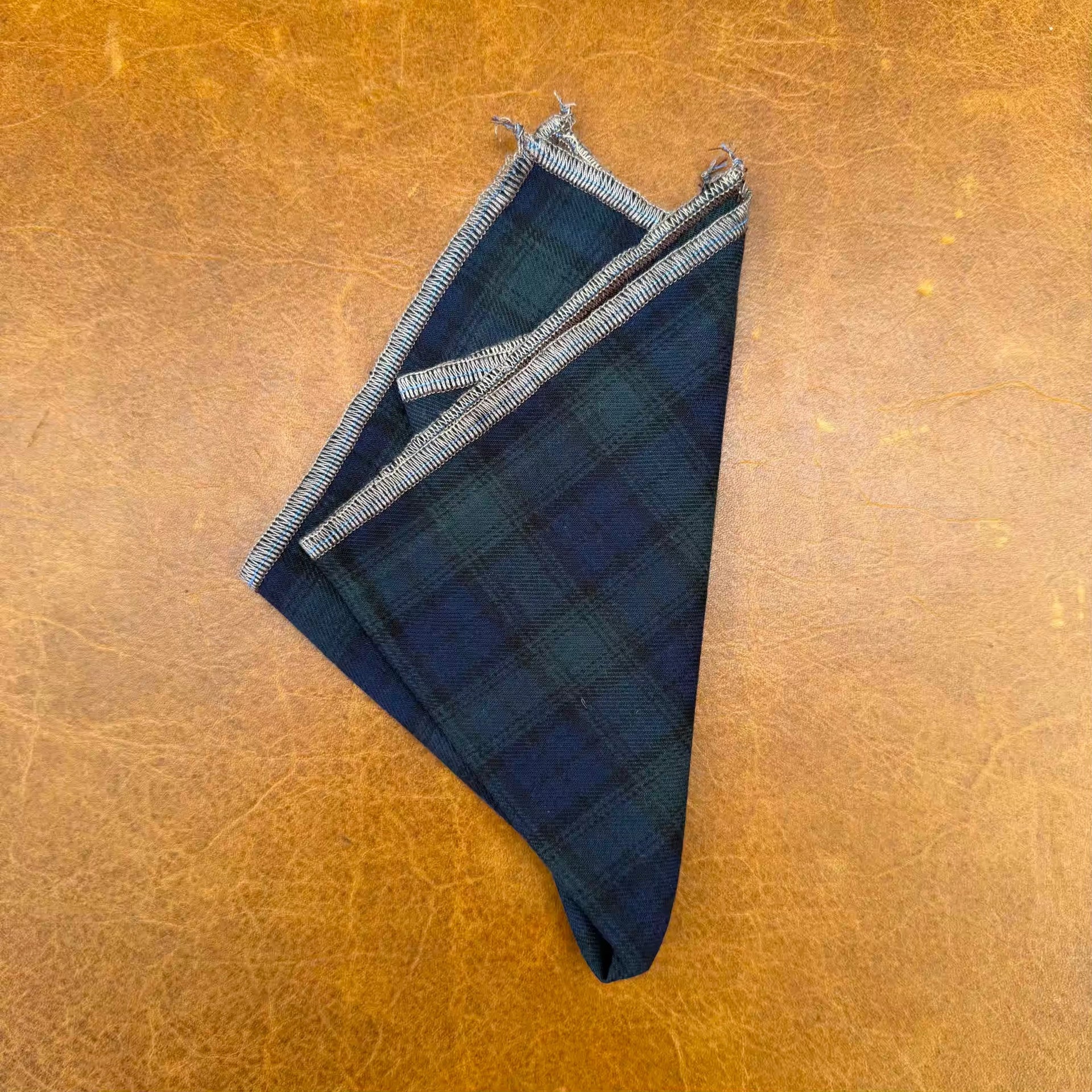 Tartan Snuggles Pocket Square