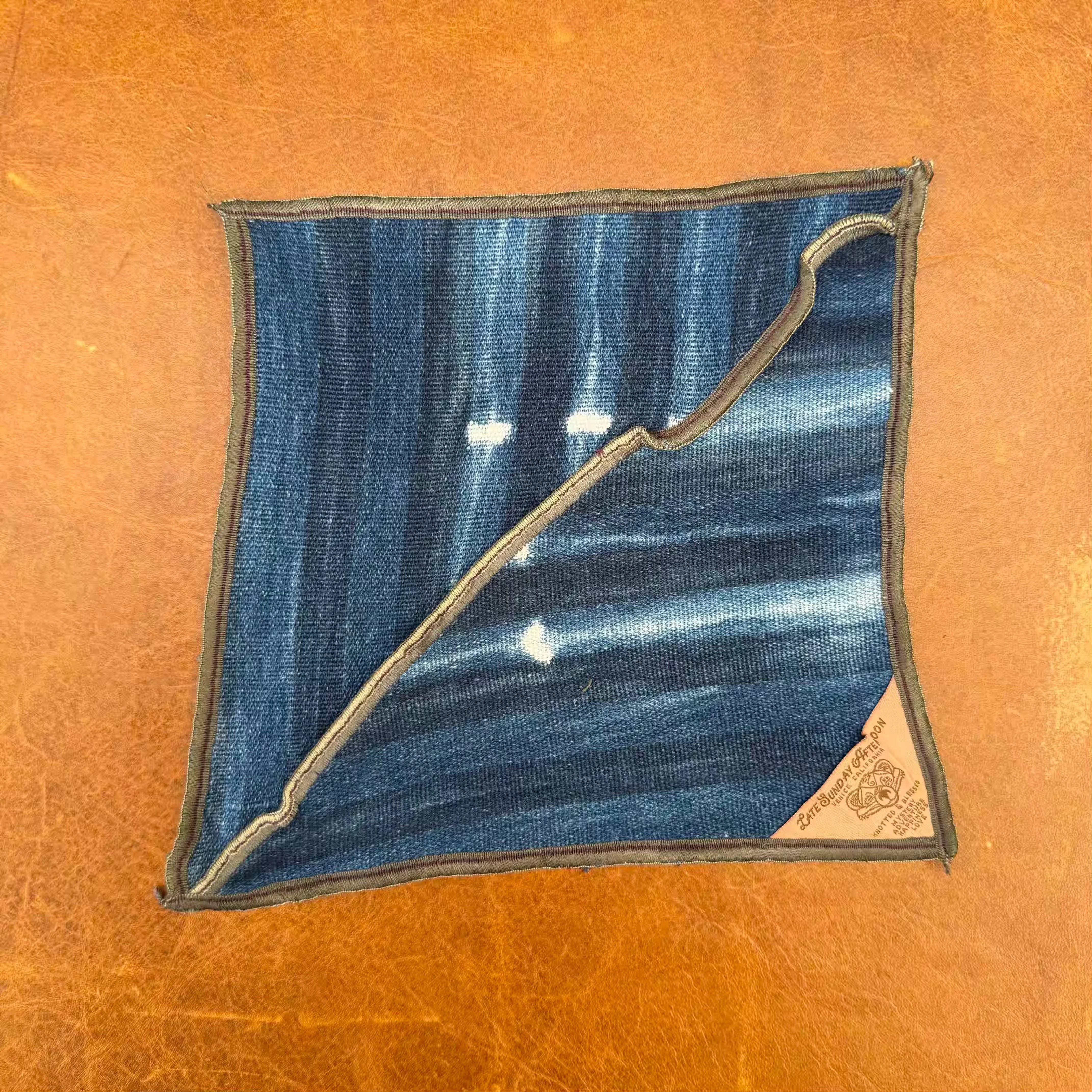 Bully Pocket Square Late Sunday Afternoon