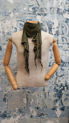 Mediterranean Olive Delight Scarf Late Sunday Afternoon Magazine & Factory