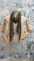 Mediterranean Olive Delight Scarf Late Sunday Afternoon Magazine & Factory