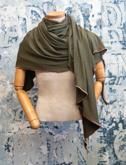 Mediterranean Olive Delight Scarf Late Sunday Afternoon Magazine & Factory