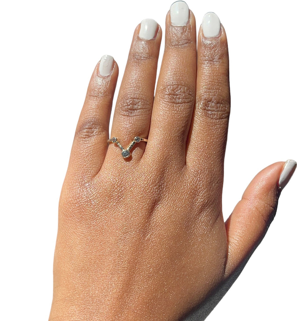 Rowen Ring - Montana Sapphire Young in the Mountains