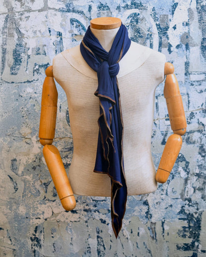 Navy Snuggles Scarf Late Sunday Afternoon Magazine & Factory