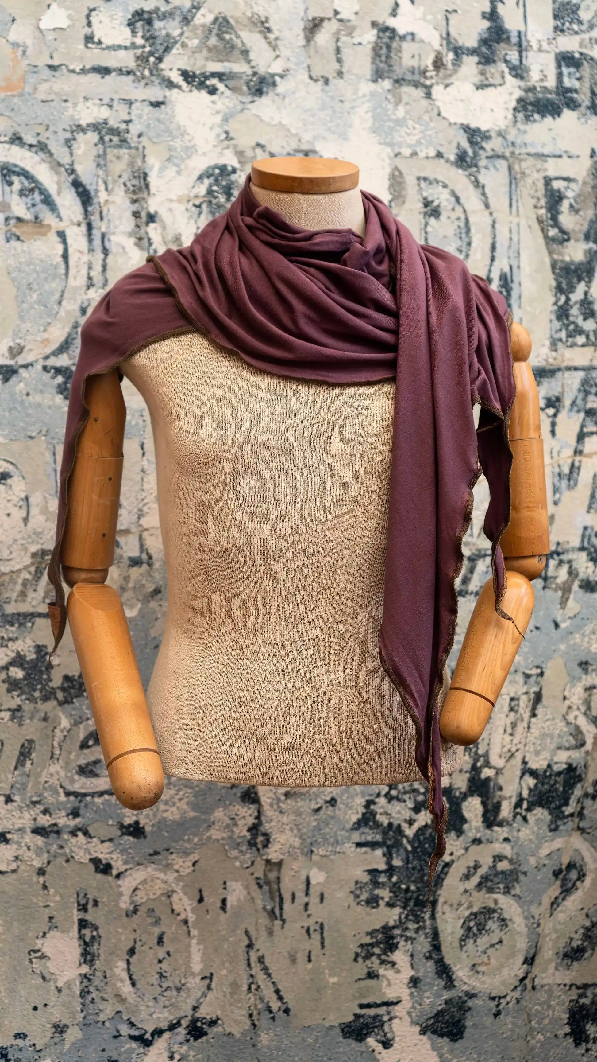 Plum Wisp Snuggle Scarf Late Sunday Afternoon Magazine & Factory