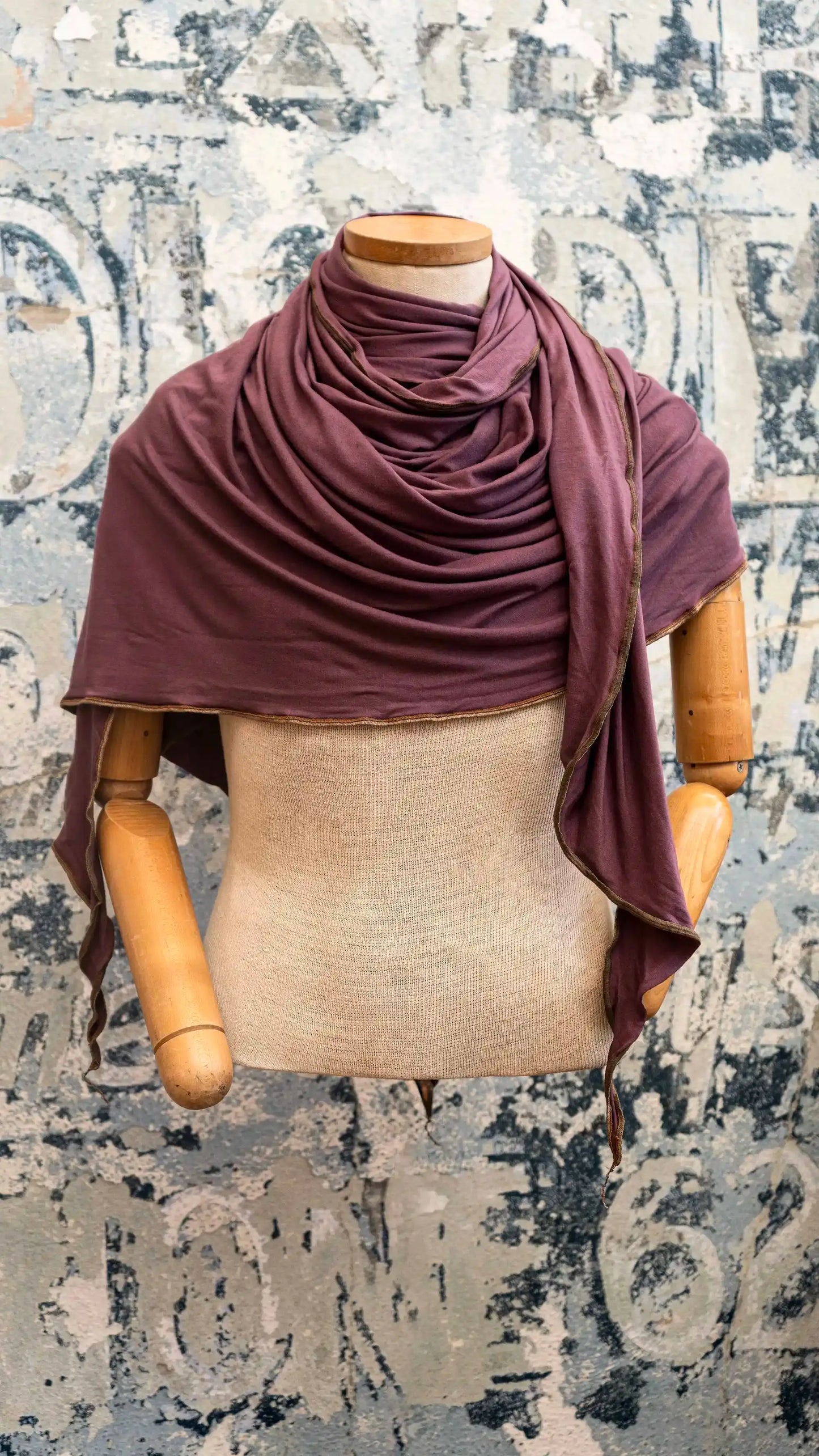 Plum Wisp Snuggle Scarf Late Sunday Afternoon Magazine & Factory