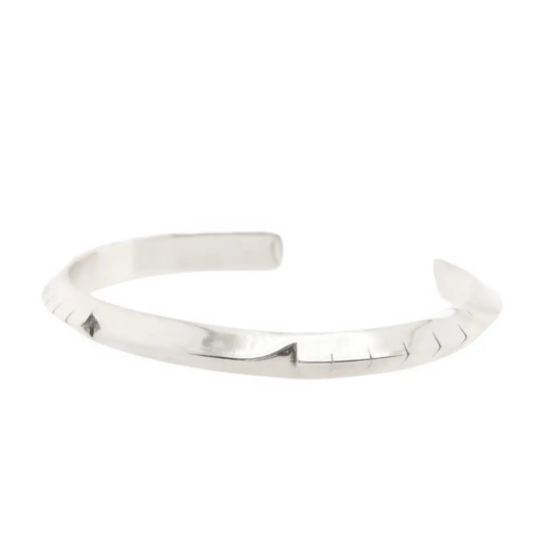 Small Silver Helena Cuff Bracelet Young in the Mountains