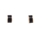 Luna Stud Earrings - Black Jade Young in the Mountains