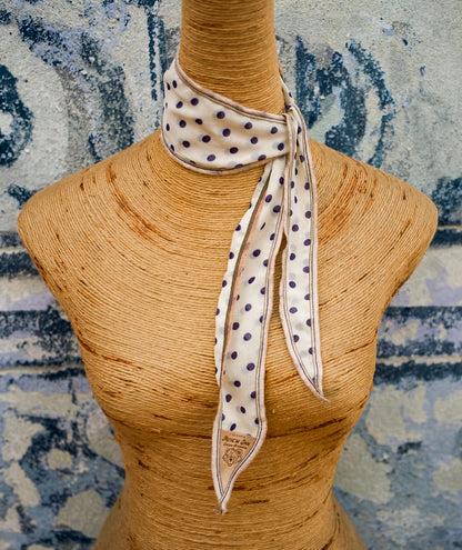 Queen Of Spots Neck Scarf | Matthew Ian Collection
