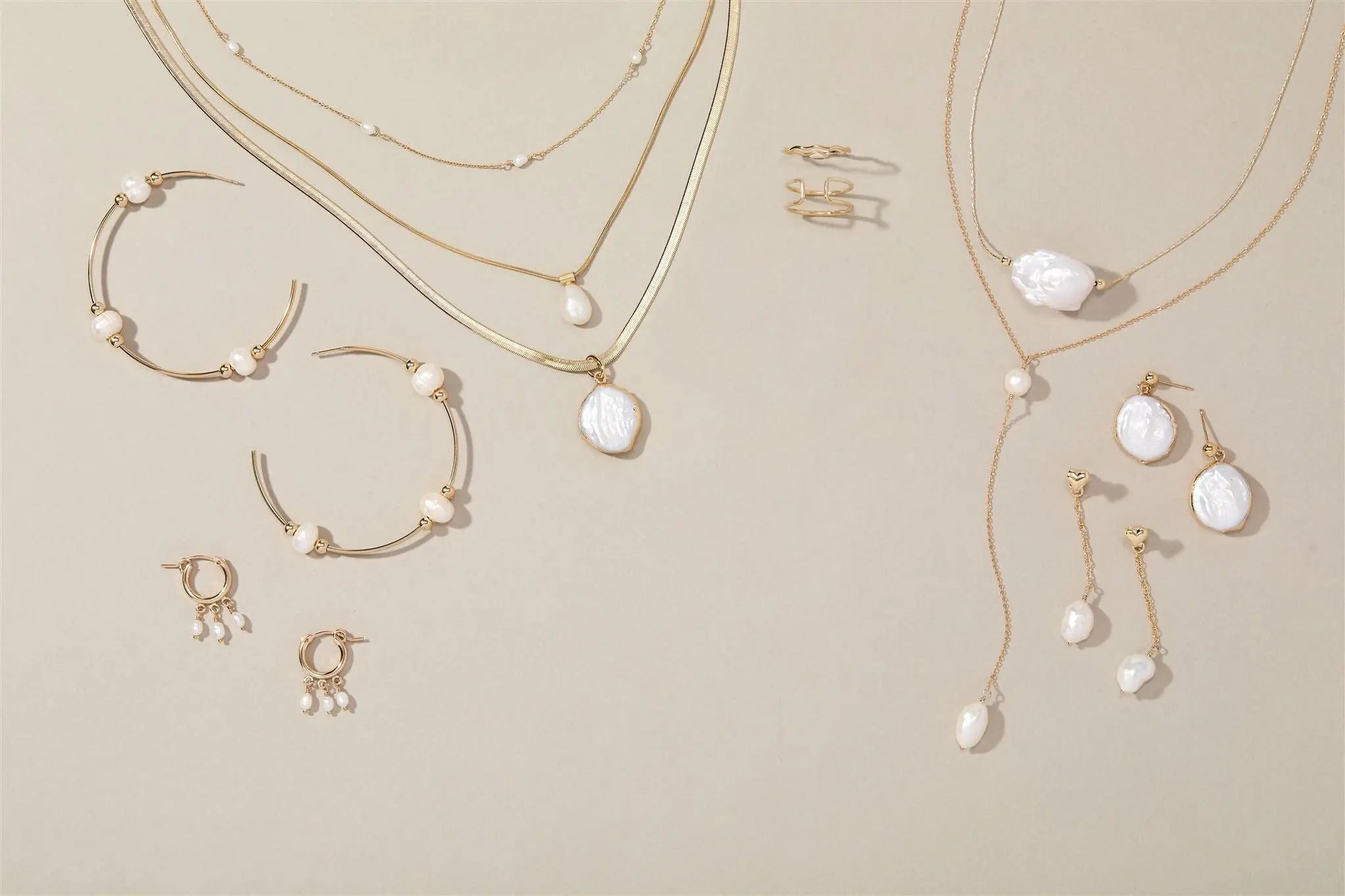 Nathalie Necklace Set & Stones