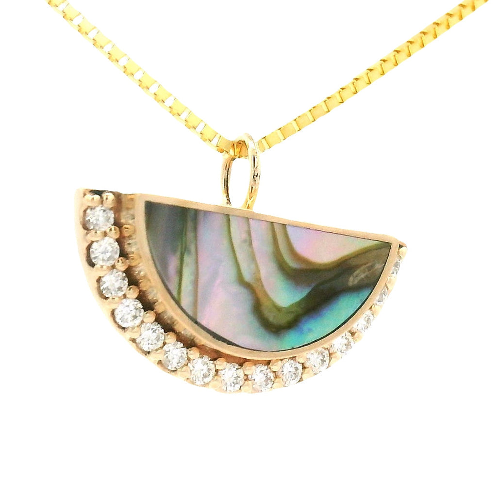 Abalone Shell Alba Necklace Young in the Mountains
