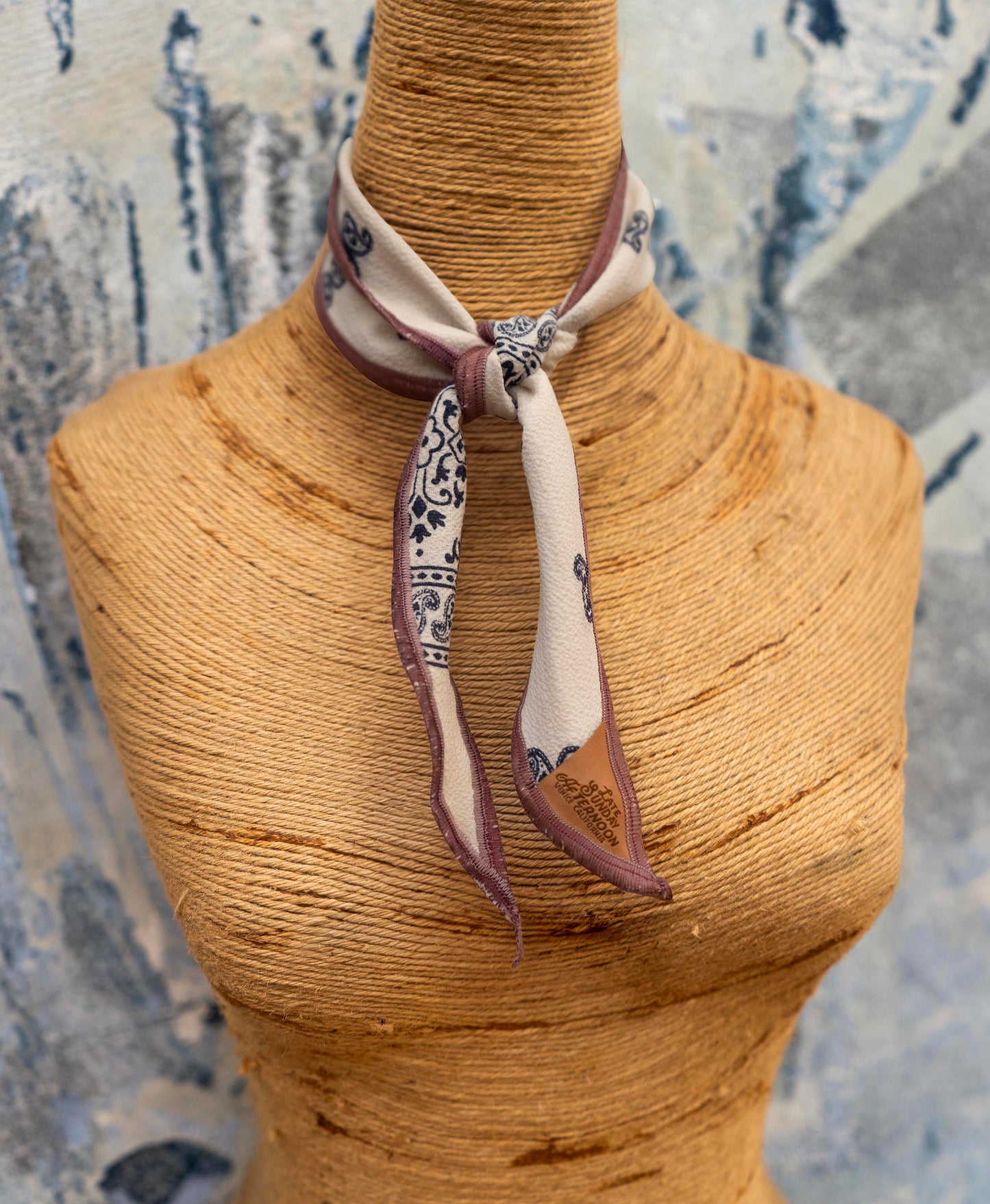 Wisteria Paisley Neck Scarf