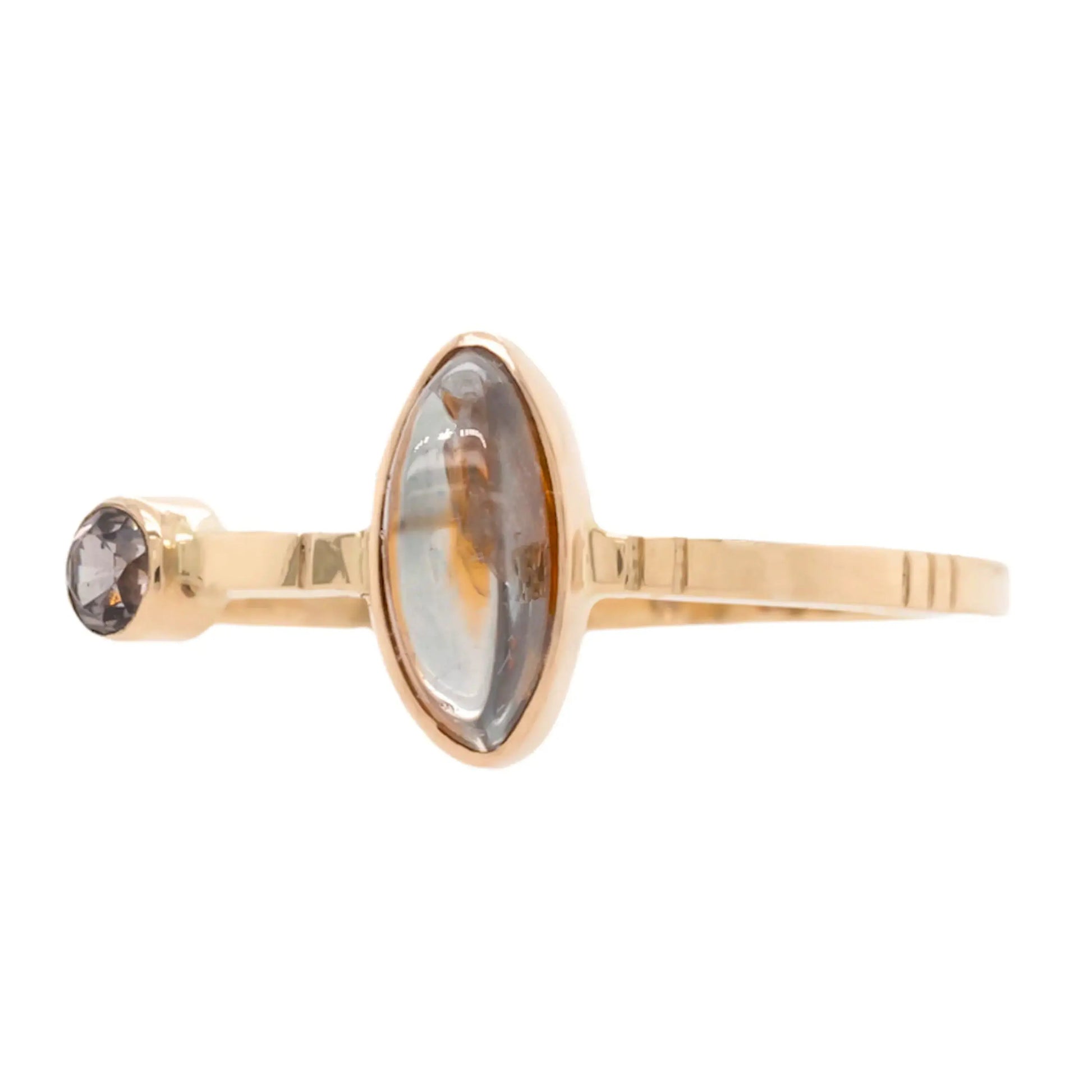 Montana Sapphire Vella Toi Et Moi Ring No. 5 Young in the Mountains